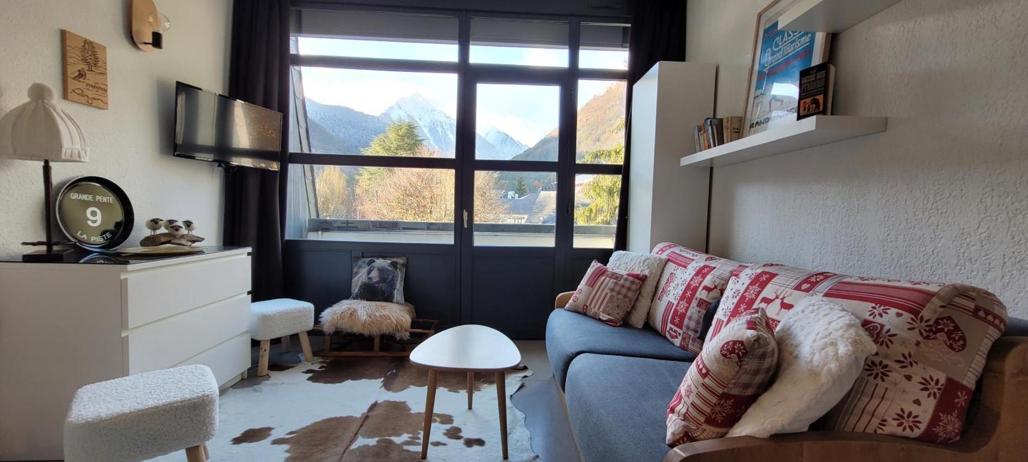 Vue Exceptionnelle T2 Saint Lary Soulan, 4 Personnes Apartment Екстериор снимка